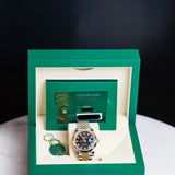 2024 Rolex Datejust 41 Black Dial Fluted Jubilee Two Tone YG
