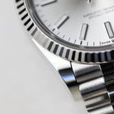 2024 Rolex Datejust 36 Silver Dial Fluted Jubilee