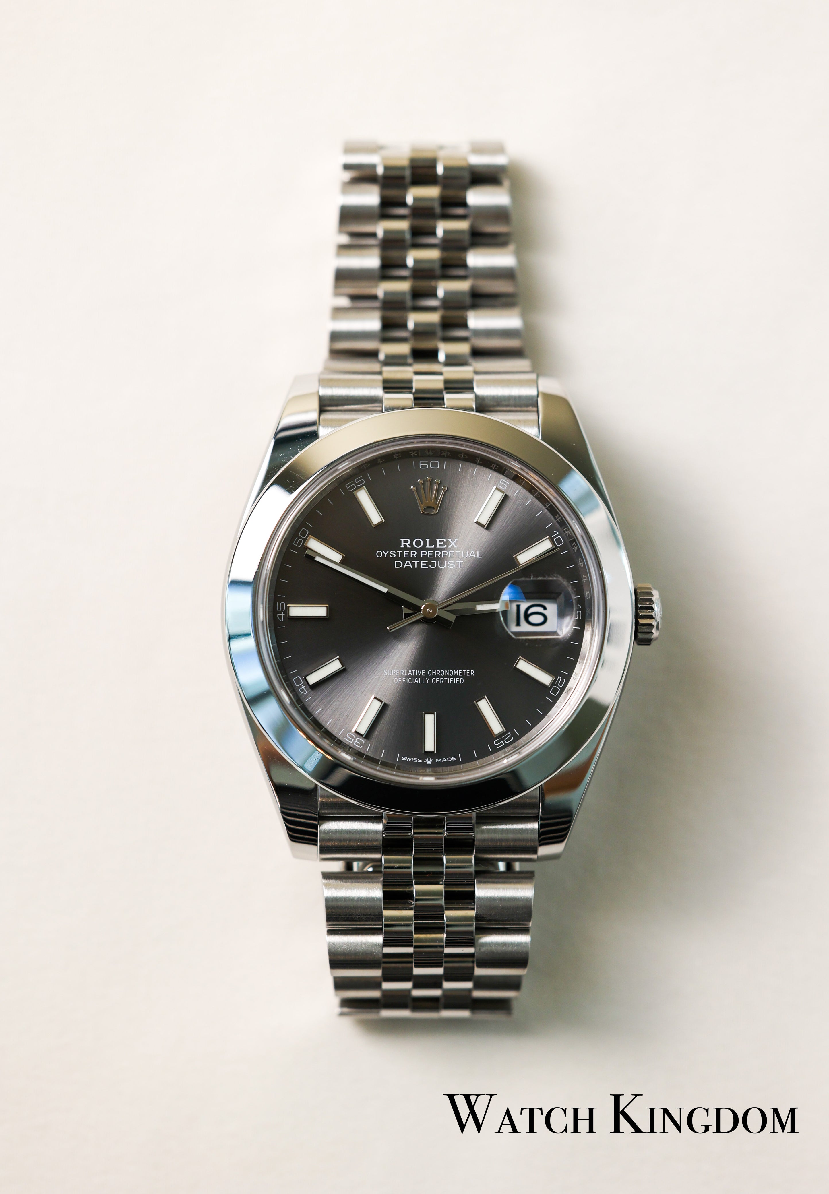 Datejust discount smooth bezel