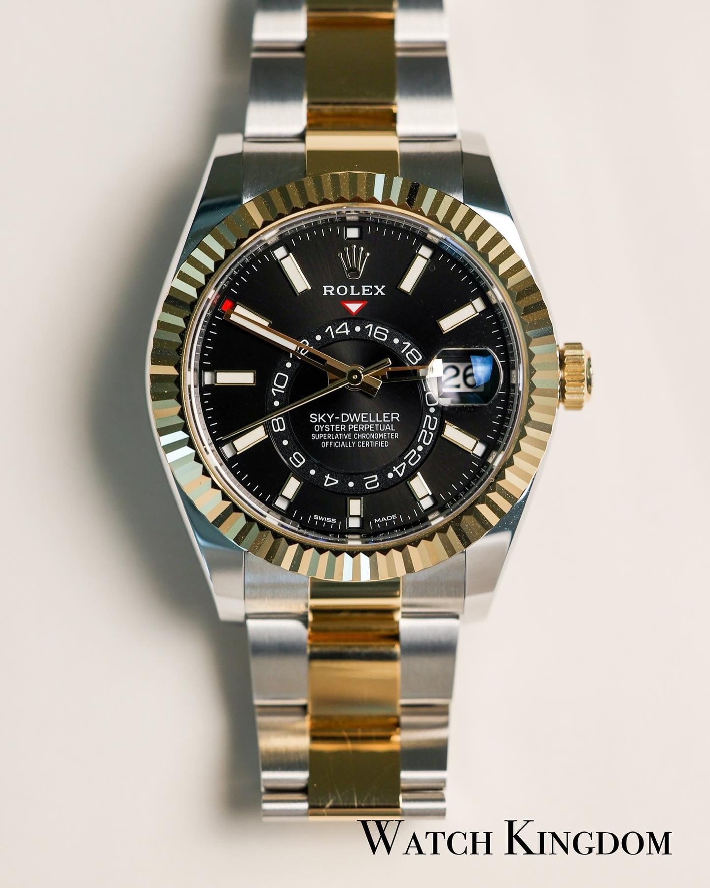 Sky dweller two tone black Clearance