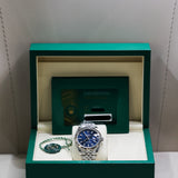 2025 Rolex Datejust 41 Blue Index Dial Fluted Jubilee Ref. 126334 A001601