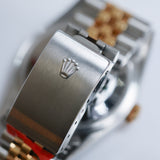 1998 Rolex Datejust 36 White Roman Numerals Dial Two Tone YG Ref. 16233 A001912