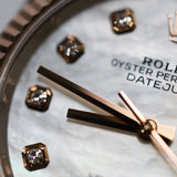 2025 Rolex Datejust 36 MOP Dial Two Tone RG Ref. 126233