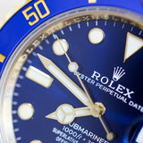 2023 Rolex Submariner Date Blue Dial YG Ref. 126618LB