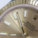 2025 Rolex Datejust 41 Champagne Index Dial Ref. 126333