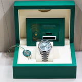 2026 Rolex Datejust 41 "Mint Green" Dial Smooth Jubilee Ref. 126300 A001309