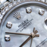 2025 Rolex Datejust 31 'MOP' Diamond Dial Diamonds Bezel Ref.278384RBR A000970