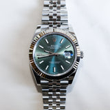 2023 Rolex Datejust 41 Green Dial 126334