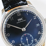 2014 IWC Portuguese Black Dial Small Seconds Ref. IW510202 A001810