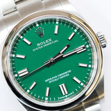 2023 Rolex Oyster Perpetual 36 Green Dial Ref. 126000