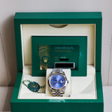 2024 Rolex Datejust 41 Azzurro Blue 126300