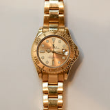 1996 Rolex Yacht Master 35 Champagne Dial Yellow Gold Ref. 68628 B00305