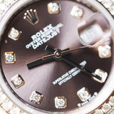 2022 Rolex Datejust 28 Slate Diamonds Dial Ref. 279384RBR B00103