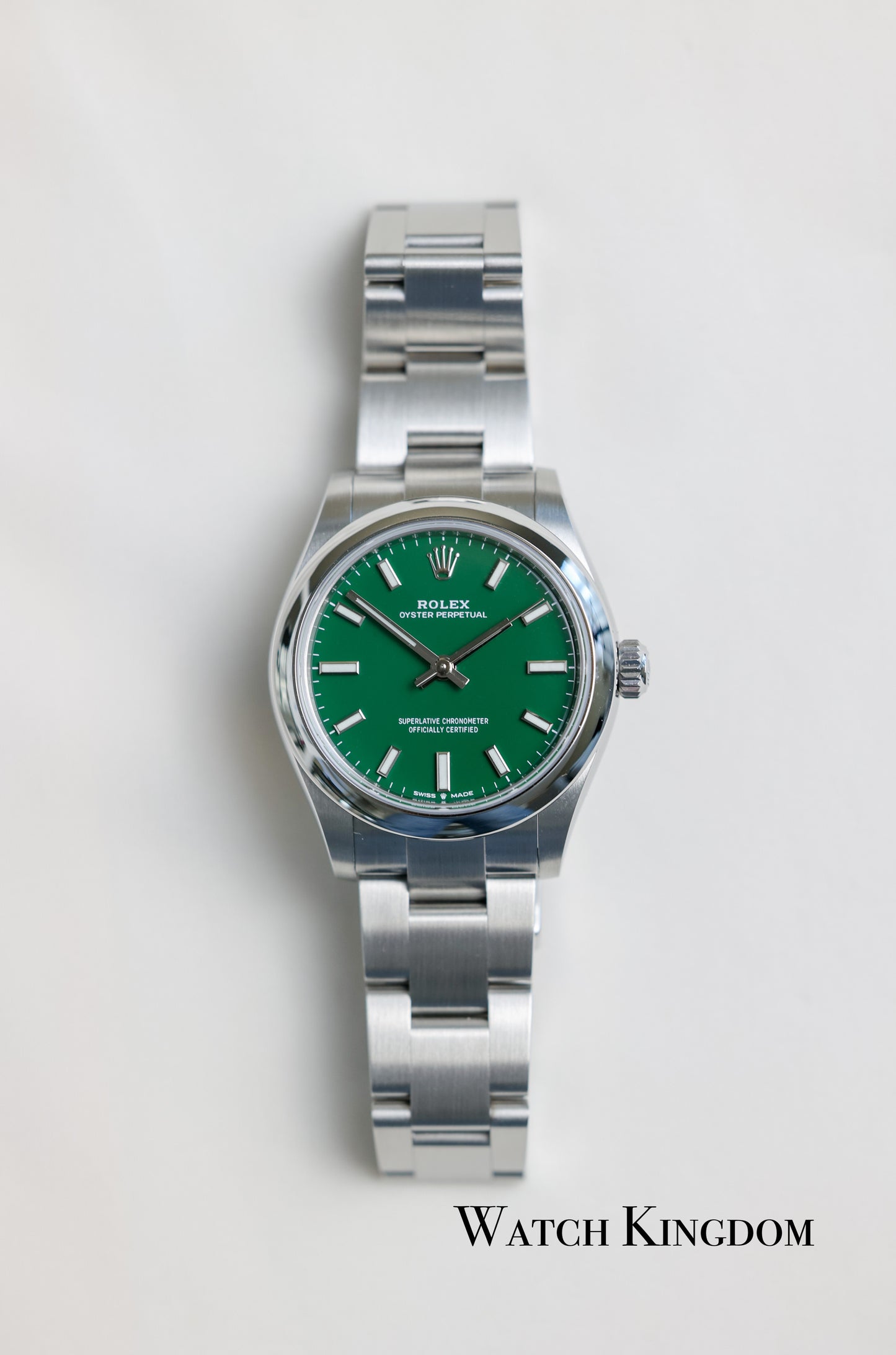 2023 Rolex Oyster Perpetual 31 Green Dial