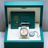 2025 Rolex Datejust 41 Champagne Diamonds Dial Fluted Jubilee Ref. 126333 A000797