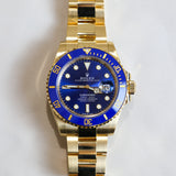 2023 Rolex Submariner Date Blue Dial YG Ref. 126618LB