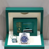 2025 Rolex Datejust 41 Blue Index Dial Fluted Jubilee Ref.126334 A001387