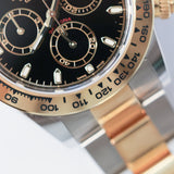 2020 Daytona Black Index Dial Two Tone YG Ref. 116503 B00235