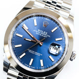 2025 Rolex Datejust 41 Blue Dial Ref. 126300