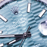 2022 Rolex Datejust 41 Mint  Green Motif Dial Ref. 126334 A000959