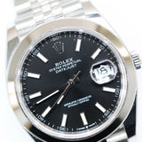 2024 Rolex Datejust 41 Black Dial Ref. 126300