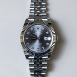 2026 Rolex Datejust 41 Slate Diamonds Dial Fluted Jubilee Ref. 126334 A001589