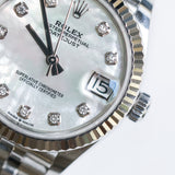 2022 Rolex Datejust 31 "MOP" Steel Diamond Ref.278274 A001326