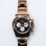 2023 Rolex Daytona Rose Gold Black&Sundust Dial Ref. 126505