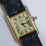 1970s Cartier Tank Vermeil Ref. 590005 A001836