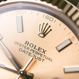 2025 Rolex Datejust 41mm 2T Champagne Index Ref. 126333 B00324