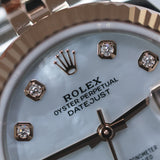 2026 Rolex Datejust 31 Mother of Pearl Dial Two Tone RG Ref. 278271 A001766