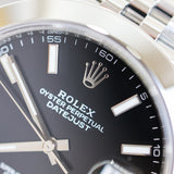 2026 Rolex Datejust 41 Black Smooth Jubilee Ref.126300 A001416