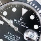 2014 Rolex Submariner Date Black Dial Ref. 116610LN A001909