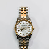 2025 Rolex Datejust 36 MOP Dial Two Tone YG Ref. 126233
