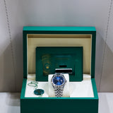 2026 Rolex Datejust 36 Blue Roman Numerals Fluted Jubilee Ref. 126234 A001586