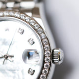 2025 Rolex Datejust 31 'MOP' Diamond Dial Diamonds Bezel Ref.278384RBR A000970