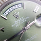 2022 Rolex Daydate 40 Olive Green Dial WG