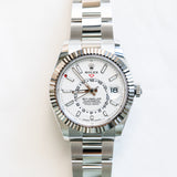 2023 Rolex Sky Dweller White Dial