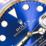 2014 Rolex Submariner Date ‘Bluesy’ Full Gold Ref. 116618LB B00136