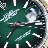 2026 Rolex Datejust 36 Ombre Green Fluted Jubilee Ref. 126334 A001790