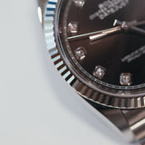 2020 Rolex Datejust 36 Black Diamonds Fluted Jubilee Ref. 126234 B00232