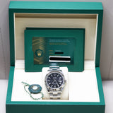 2025 Rolex Datejust 41 Black Index Dial Fluted Oyster Ref.126334 A001276