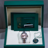2026 Rolex Datejust 31 Pink Diamonds Dial 2Tone Rose Gold Ref. 278271 A001701