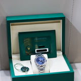 2026 Rolex Datejust 36 Blue Roman Fluted Oyster Ref. 126234 A001612