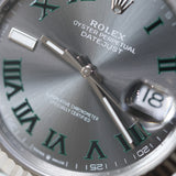 2023 Rolex Datejust 41 Wimbledon Dial Fluted Jubilee Ref. 126334 A001777