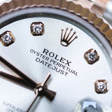 2022 Rolex Datejust 31 Silver Dial Rose Gold Ref. 278271 A000960