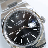 2019 Rolex Datejust 36 Smooth Oyster Black Dial Ref. 126200 A001666