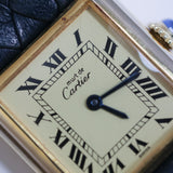 1970s Cartier Tank Vermeil Ref. 590005 A001836