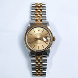 1994 Rolex Datejust 36 Champagne Index Dial 2T YG Ref. 16233 A001577
