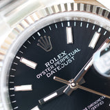 2025 Rolex Datejust 36mm Black Dial Fluted Oyster Ref. 126234 B00115